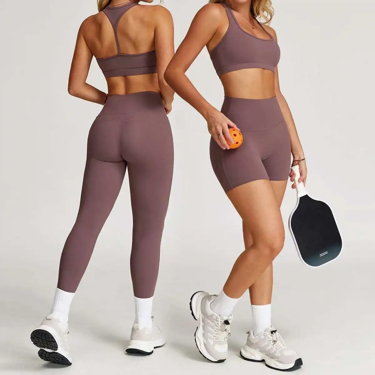 اليوغا مجموعة 2 قطعة رياضية النساء عارية الشعور تجريب مجموعات الصالة الرياضية الملابس رفع اللياقة البدنية الجري ملابس رياضية الرياضة البرازيلي طماق دعوى