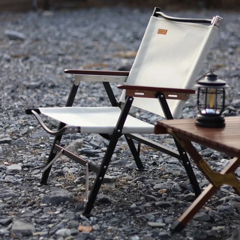 Outdoor camping folding chair Camping Kermit chairs Removable aluminum canvas picnic chairs
