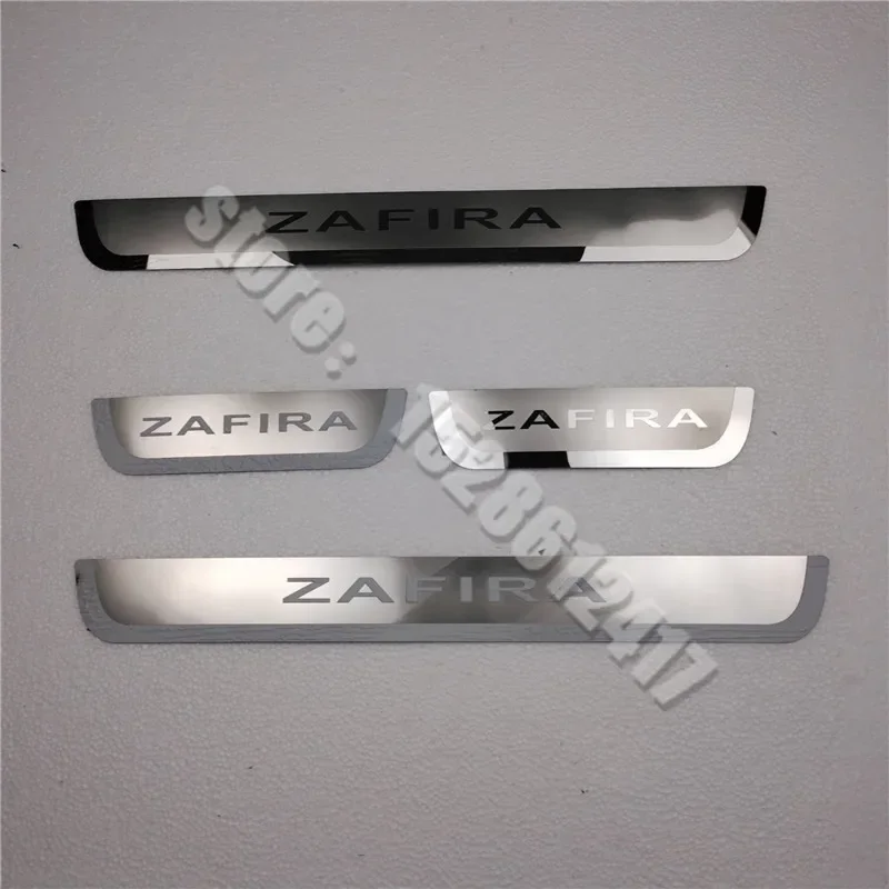 For Opel Zafira Tourer A C For Vauxhall Zafira B 2011-2022 Stainless Scuff Plate/Door Sill Scuff Plate Welcome Pedal Accessories