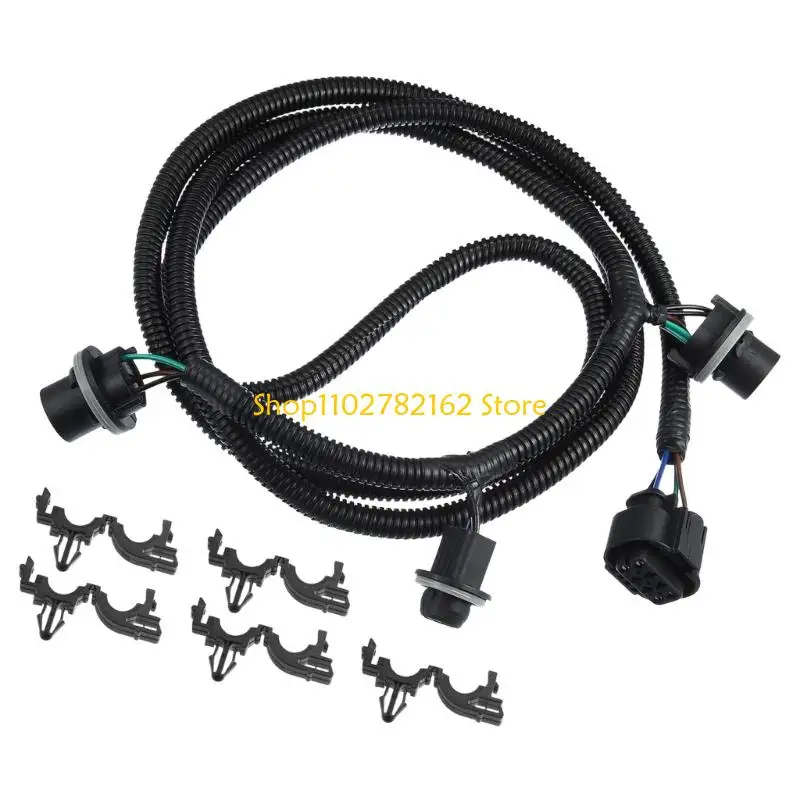 547B Trucks Right Side Tail Light Electrical Wiring Socket Assembly Plug And Play Direct Fit For 1500 2500HD 3500HD 22869169