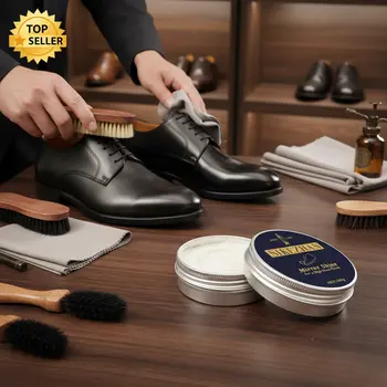 Üstün Kalitede Ayakkabı Kremi, Deri Bakım Kremi ve Parlatıcı - Erkek ve Kadın Deri Ayakkabıları, Botları ve Çantaları İçin Su Geçirmez Koruma Bakım Seti 10 best sales Furman güç düzenleyici - №4