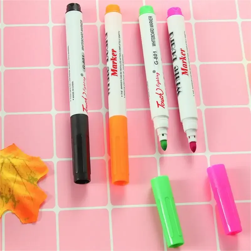 Whiteboard Markers Pen Erasable Colorful Marker Pens Liquid Chalk Pens for School Office Writing Painting Stationary