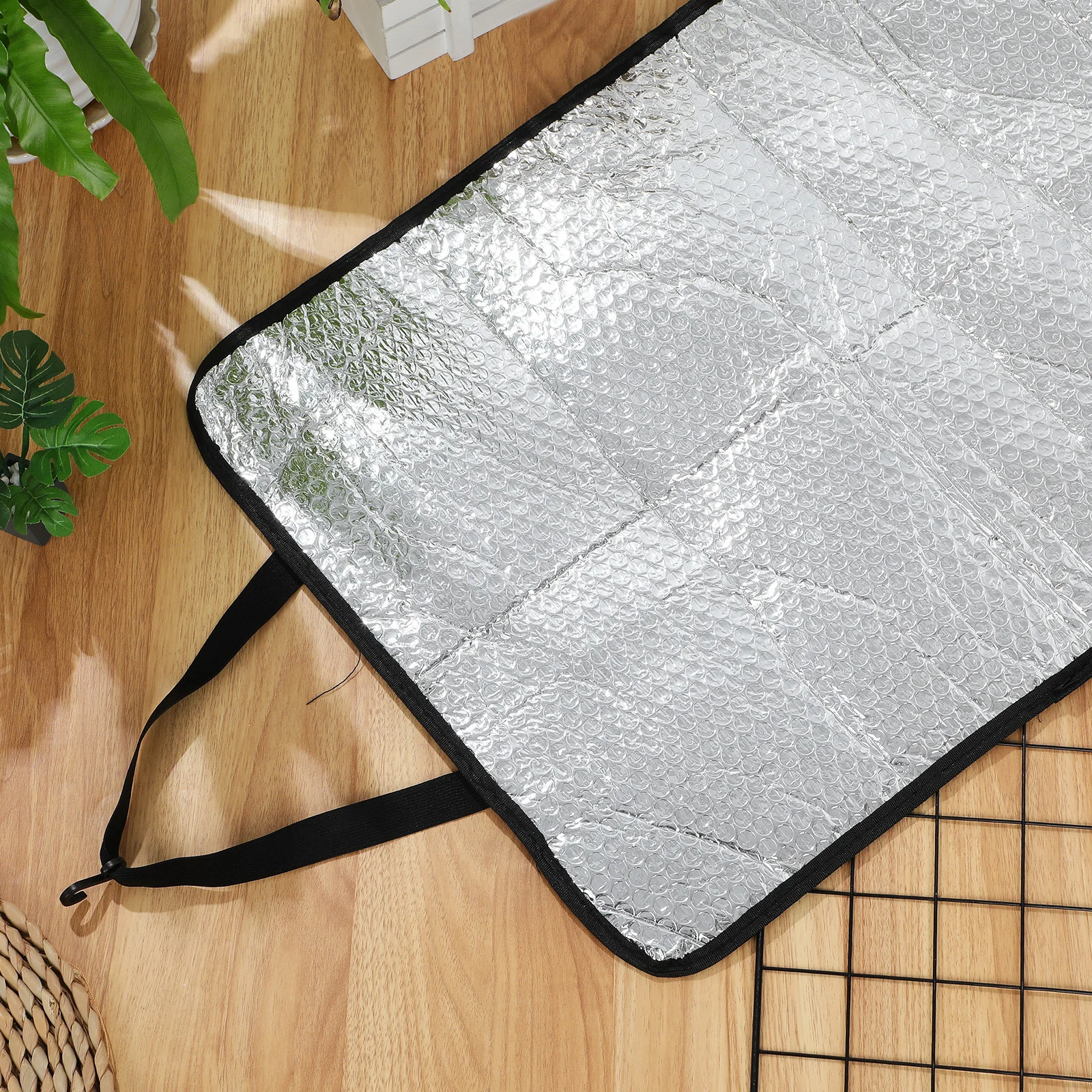 

3Pcs 37x18in Outdoor Ac Cover Aluminum Insulation Uv Protection for Home Mini Split Units Versatile Fit Easy Installation Ac