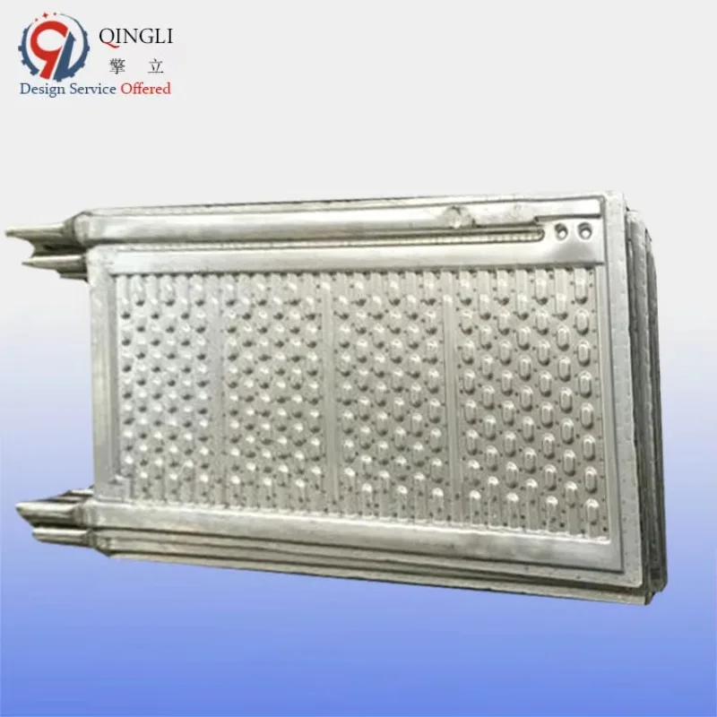 Pillow Type Immersion Stainless Steel Coil Heat Exchanger For Liquid Tank Cooling Heating