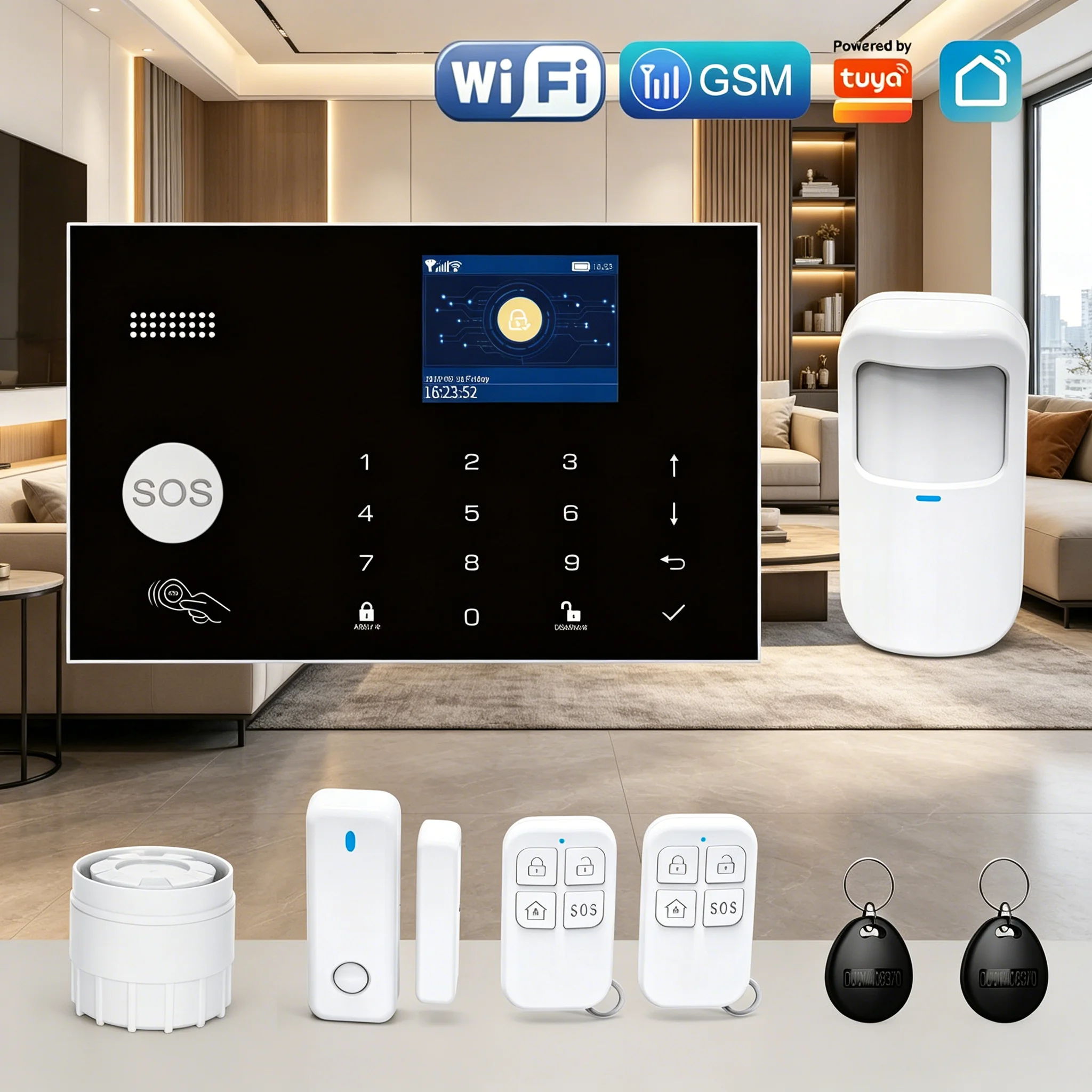 kit-de-systeme-d'alarme-domestique-wifi-gsm-tugard-avec-camera-telecommande-capteur-de-porte-fenetre-pour-la-securite-a-domicile