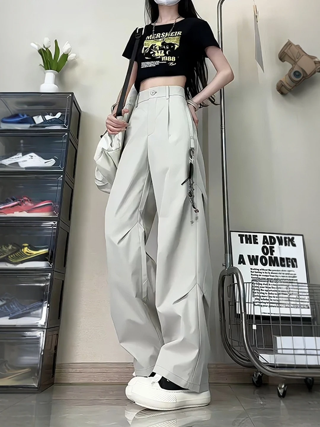 

Qui Dry десантник ледяной шелк спецодежда брюки мужские летние дышащие уличные брюки для альпинизма повседневные свободный крой