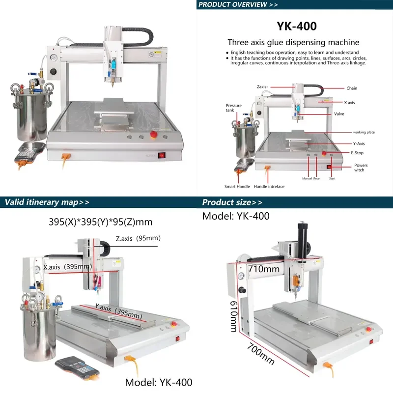 YK-400 Automatic Dispensing Machine Numerical Control for Cosmetic Industry