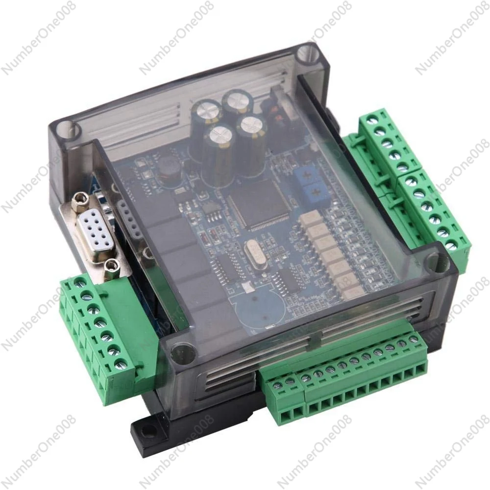 FX3U-14MR PLC Industrial Control Board 8 Input 6 Output Programmable Control Relay Output, 24 V PLC Control