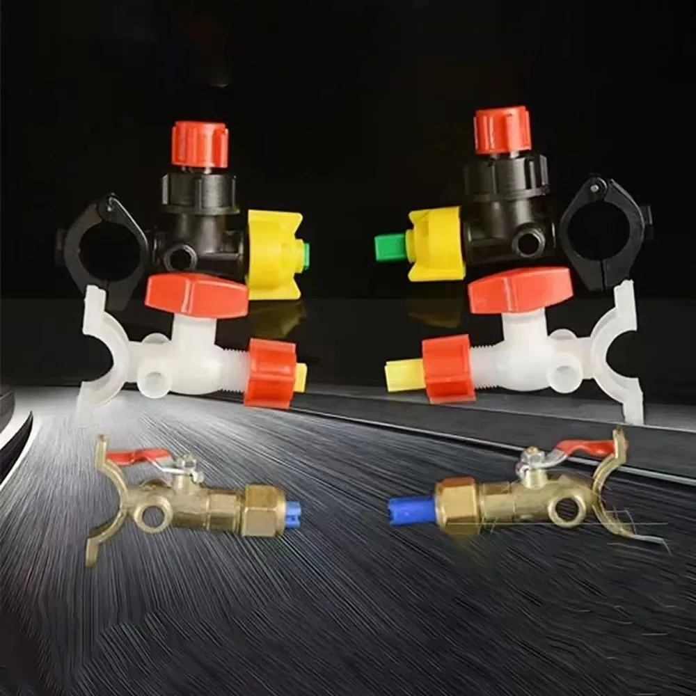 High Pressure Agricultural Spray Nozzles Windproof Atomizing Design Flat Fan Nozzles 110 Degree Angle FVP Type