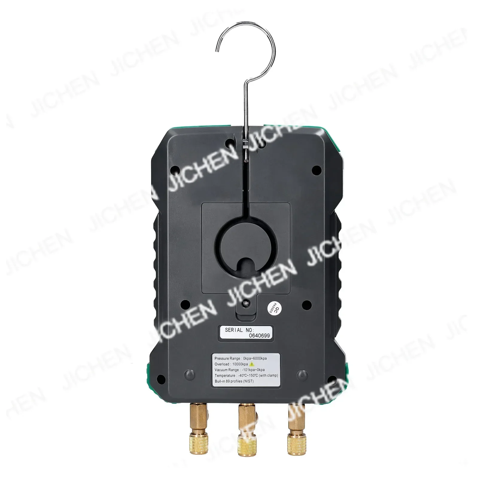  DY522A Digital Manifold Meter Air Conditioning Vacuum Gauge for Refrigeration HVAC Vacuum Pressure Temperature Tester Set