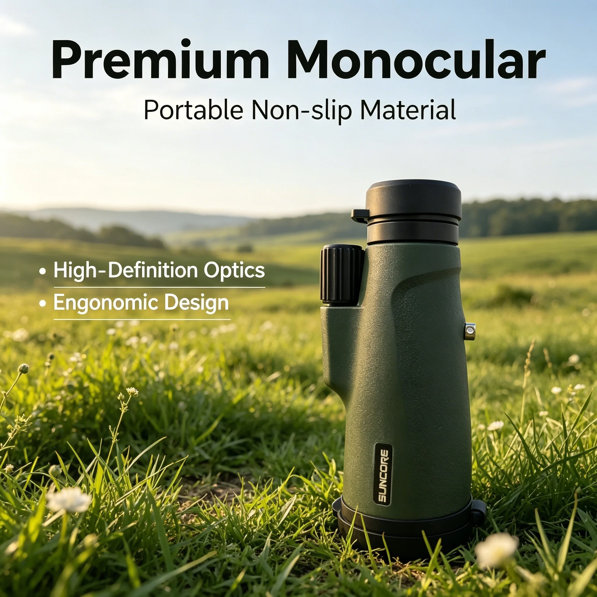 

10×50 Zoom Monocular Telescope XZ, suitable for birdwatching, outdoor activities, travel, and sightseeing