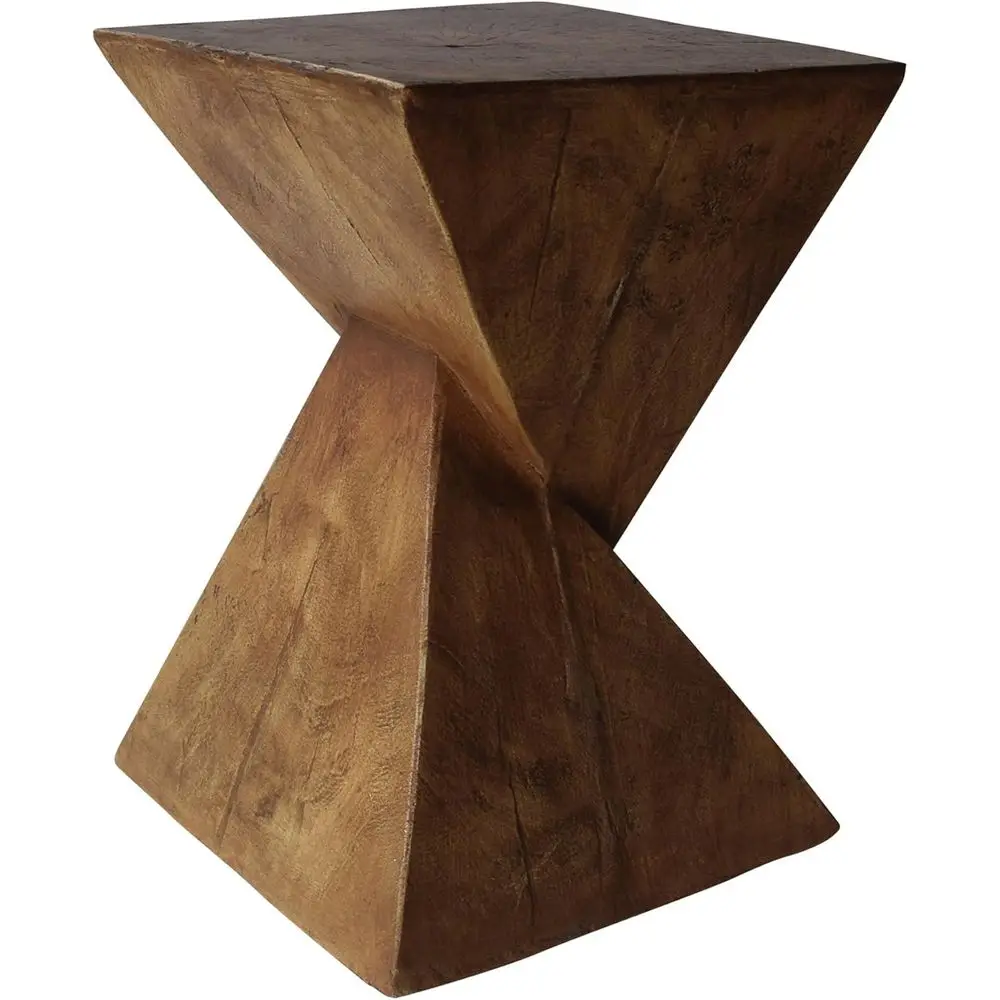 Natural Light-Weight Concrete Accent Table