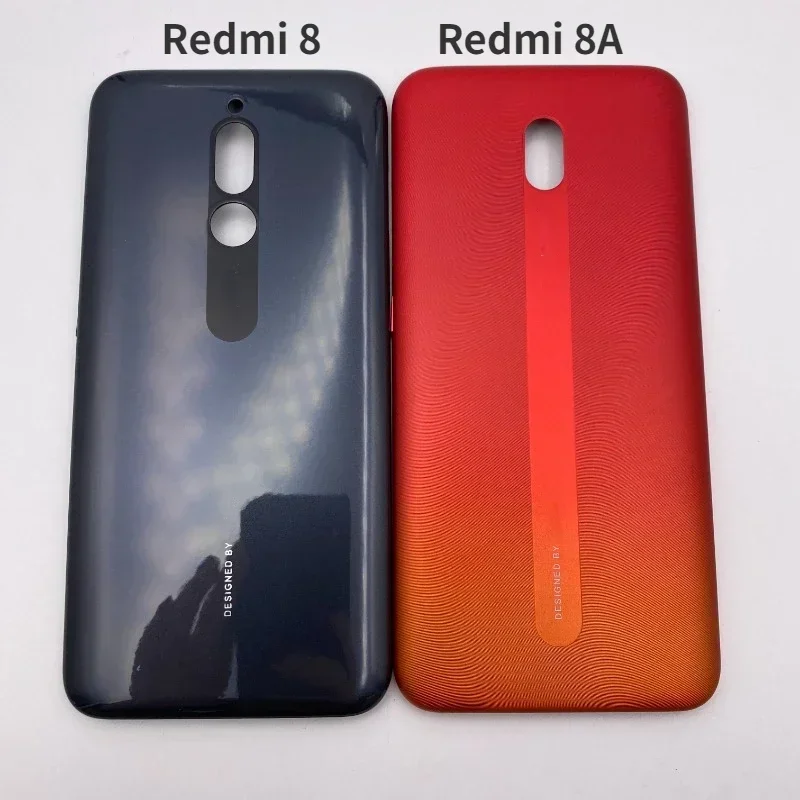 

Задняя крышка батарейного отсека для Xiaomi Redmi 8, панель корпуса, запасные части для Xiaomi Redmi 8A, Крышка батарейного отсека