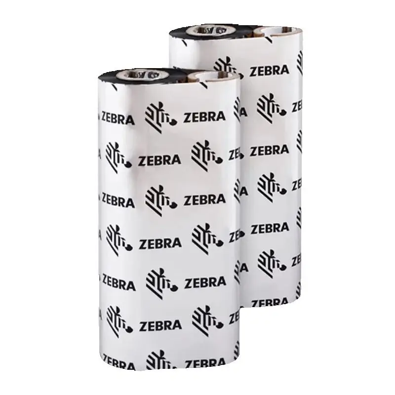 Cintas de transferencia térmica de núcleo pequeño originales de 110mm x 70m para Zebra GK888T ZD888 GX430T (opciones de cera/resina/híbridas)