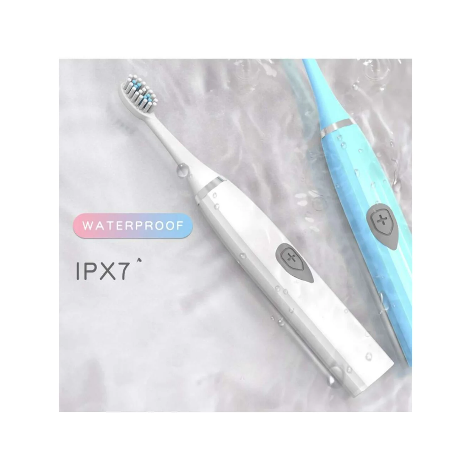 Wholesale Manufacturer Soft Bristle Battery-Powered Automatic Ultrasonic  Toothbrush, Suitable For Adults