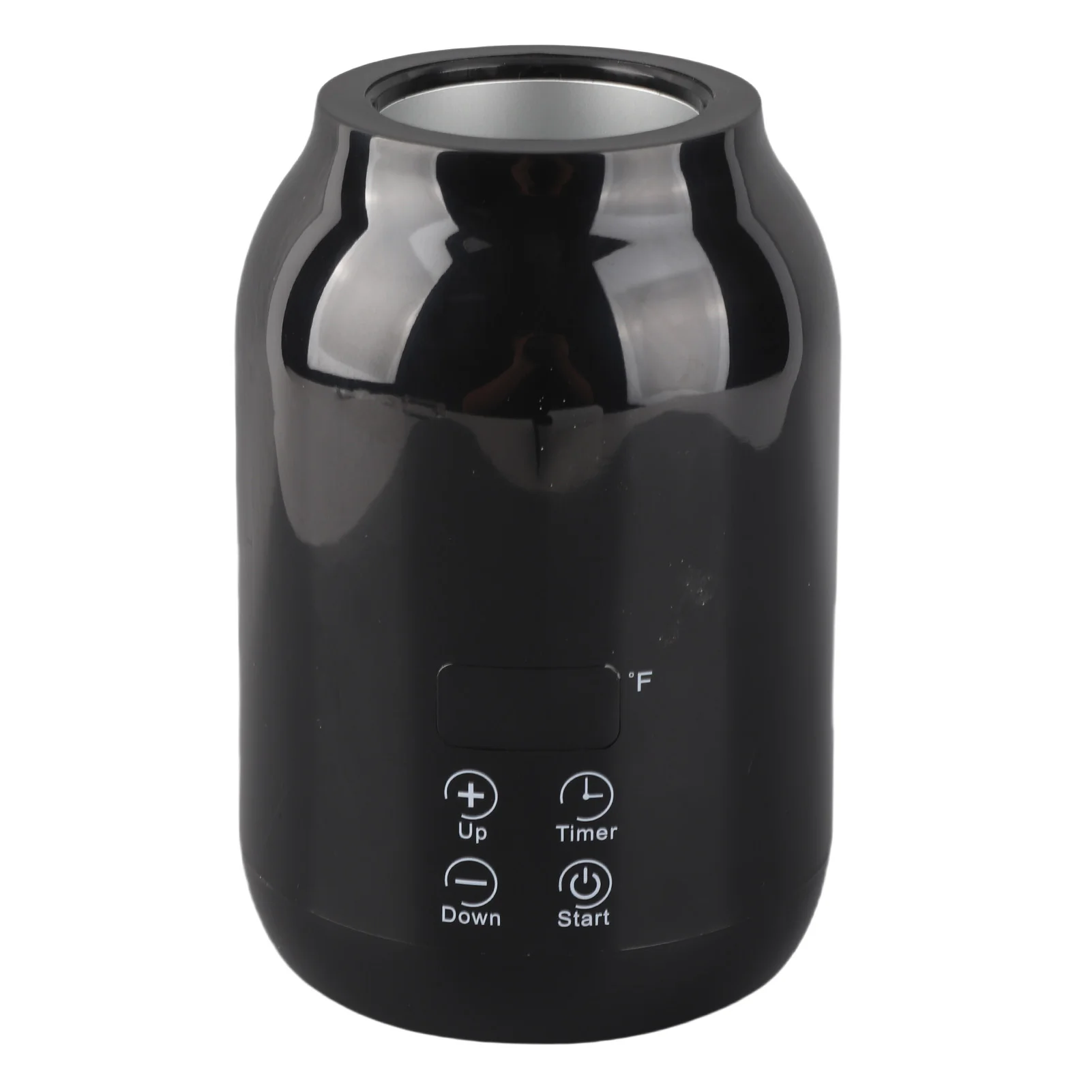 سخان الزيت العطري LED عرض درجة الحرارة ضبط سخان زجاجة زيت التدليك الفردي