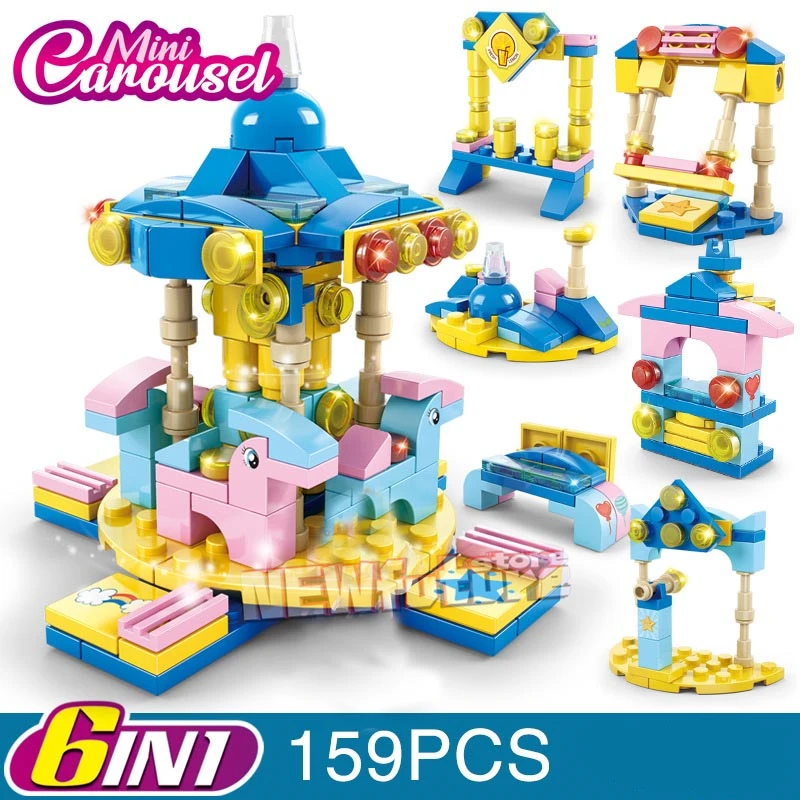 NEUE Träume Haus Racer Auto Arzt Maler Musiker Wissenschaftler Gebäck Chef Kameramann Astronaut Bausteine Kit Ziegel Modell Spielzeug