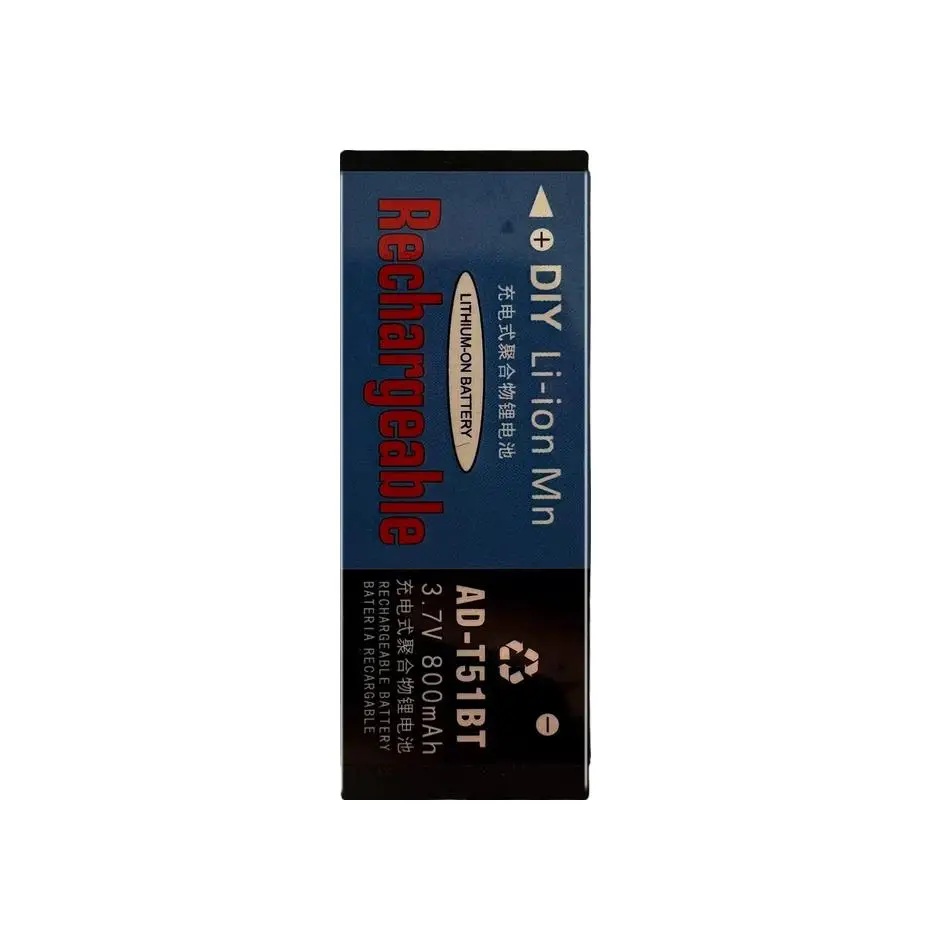MD Player Battery AD-T51BT 800mAh For Sharp For Portable Minidisc MD-ST501 ST601 ST521 SS321 SS421 MT821 MT832