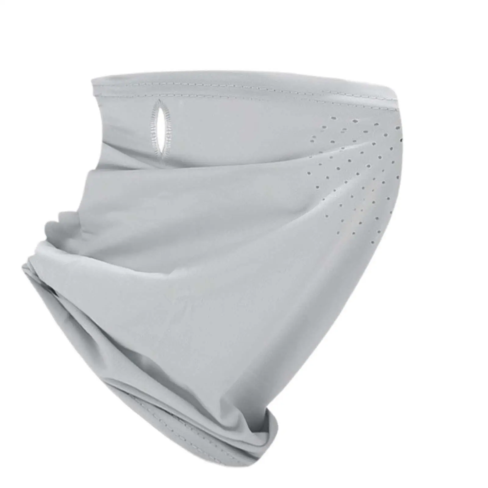 Polaina fina y transpirable para el cuello, bufanda, Bandana, cubierta protectora solar para la cara para mujer, playa, viajes al aire libre