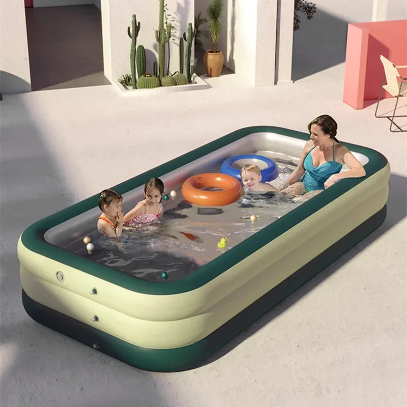 

Summer Outdoor Indoor inflatable swimming pool PVC home paddling pool