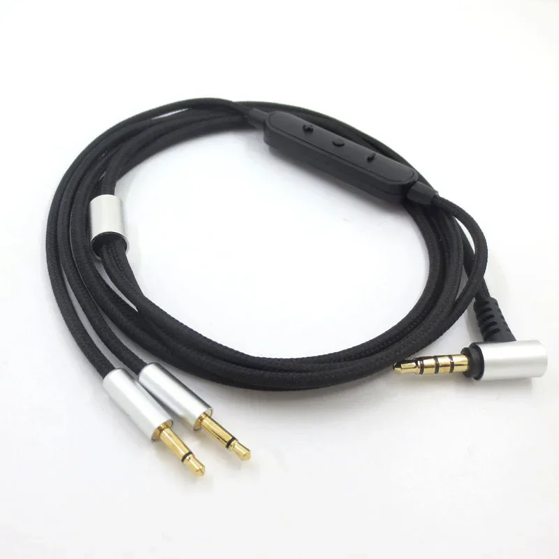 Kabel Headphone 1.2M/ 3, 9ft Kabel Ekstensi Kabel Audio untuk Headphone Sennheiser HD477 HD497 HD212 PRO EH250 EH350