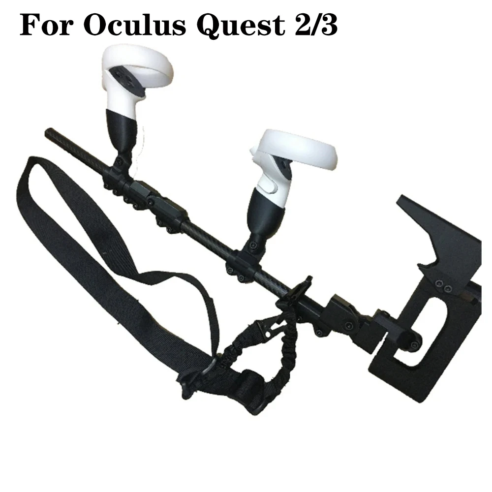 

1 PCS Gun Stock Shooting Gun Stand Enhanced FPS Gaming Experience VR Accessories Game Gun Stand For Oculus Quest 2/3 Game Parts