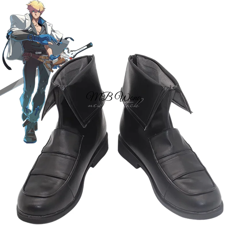 

Game Guilty Gear Ky Kiske Cosplay Shoes Boots GGST Kai Kisuku Role Play Uniform Halloween Carnival Party Outfit Christmas Props