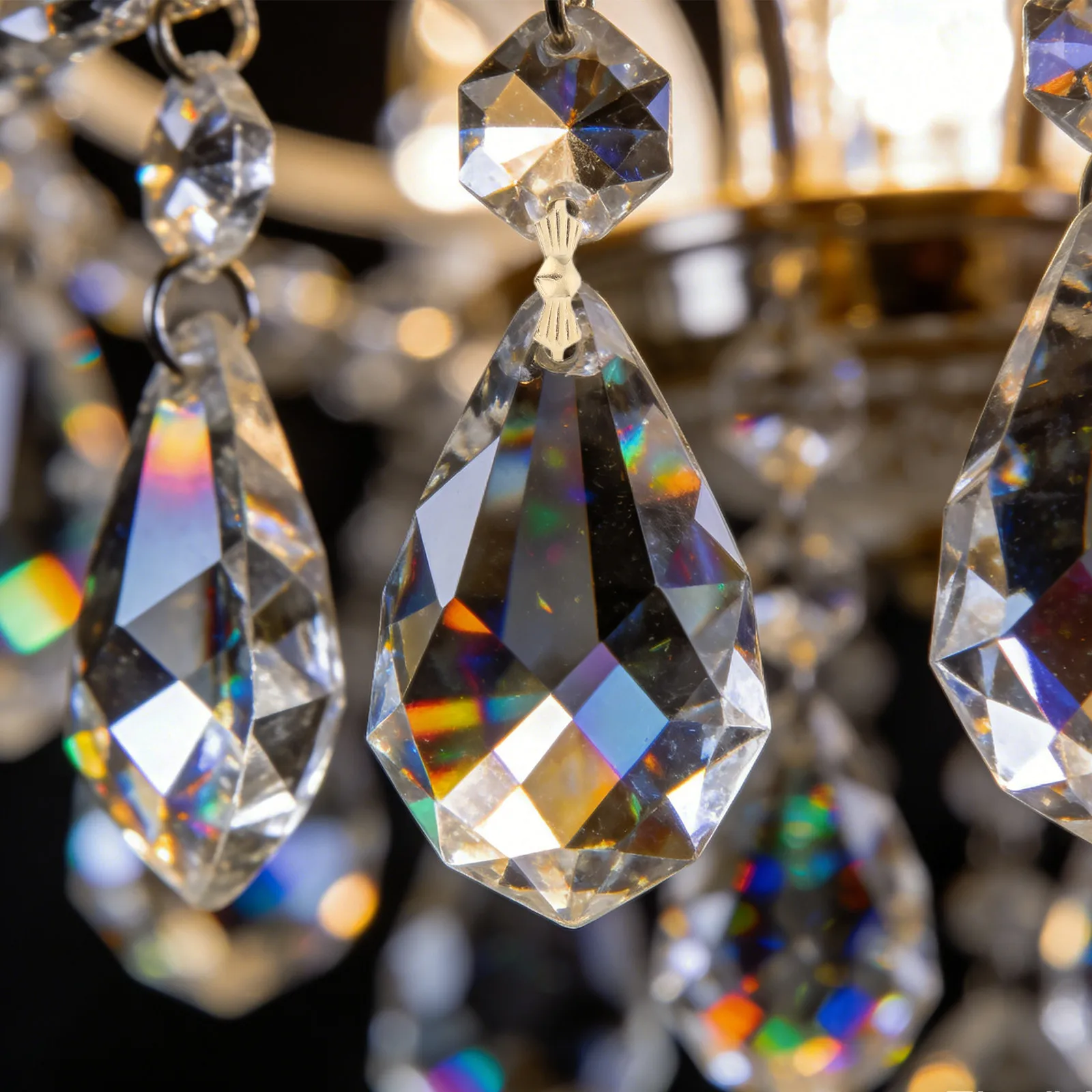 100Pcs Crystal Bow Tie Chandelier Connectors High Strength Metal Butterfly Clips Stable Hanging Replacement Parts for Lamp