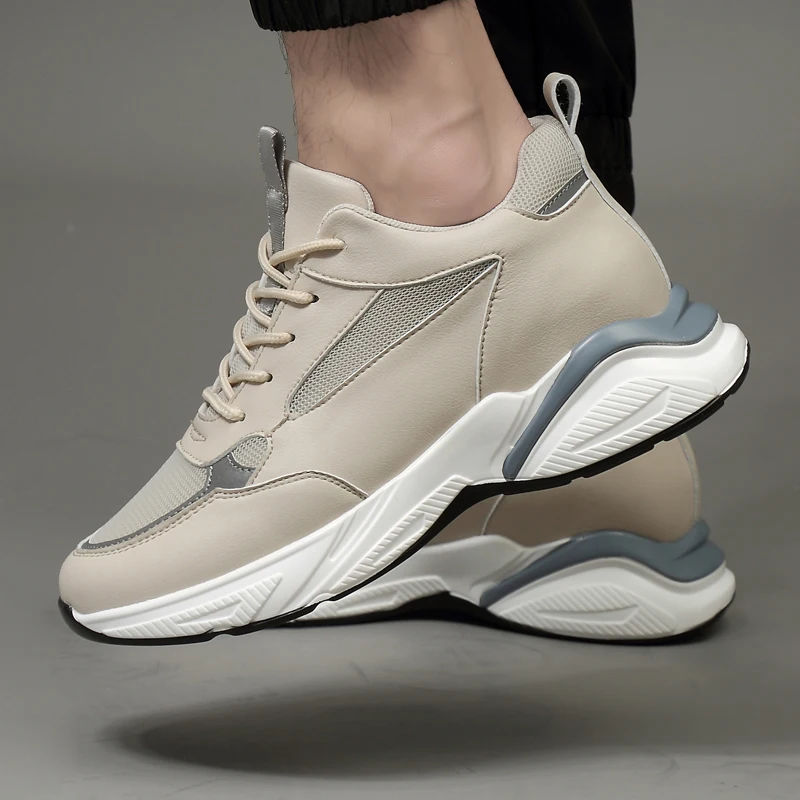 รองเท้าผ้าใบลำลองผู้ชาย ระบายอากาศได้ดี รองเท้าเทรนเนอร์สุดหรู รองเท้าวิ่งแฟชั่น รองเท้าแบบสวมสำหรับผู้ชาย