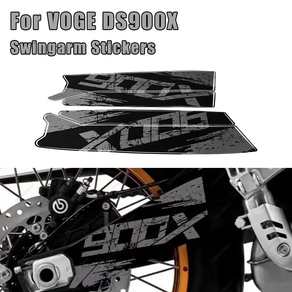 

Для VOGE DS900X мотоциклетные наклейки на маятник, наклейка на задний коромысло, крышка цепи, защитная декоративная наклейка, аксессуары для мотоциклов