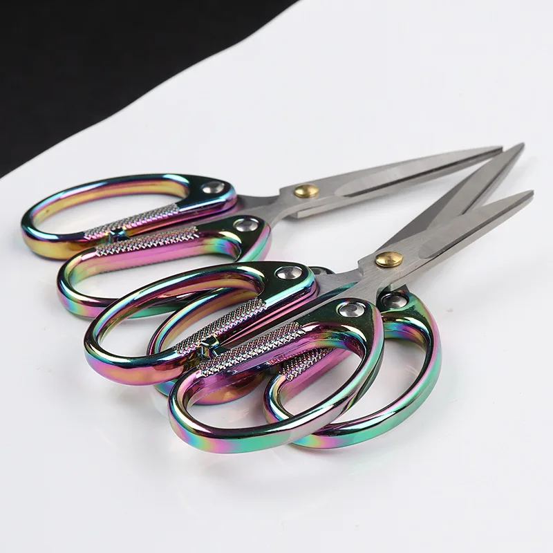 

Small Scissors Stainless Steel Home Office Small Scissors Handmade Window Grilles Paper Student Stationery