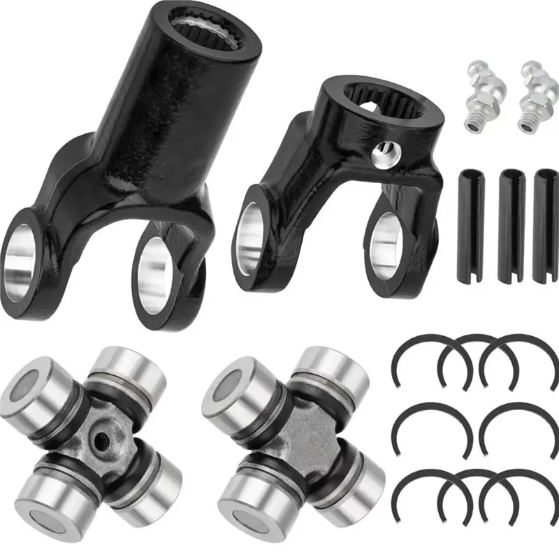 New Front Prop Shaft Yoke U-Joints(2 Sides) For Polaris Sportsman 300 335 400 450 500 550 570 600 700 800 3260131 3235618