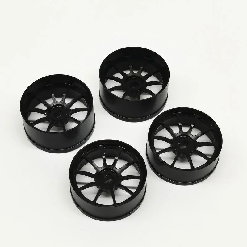 4pcs/set Aluminium Alloy 22MM Wheel Hub for KYOSHO MINI-Z 1/28 Wltoys HGD1 HGV1 XRX RC Car Upgrade Parts Universal