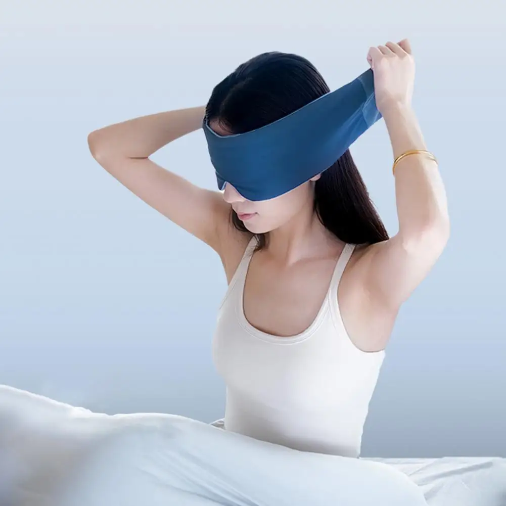 Sleeping Eye Cover Travel Eye Cover Sleeping Eye Mask with Adjustable Strap Light Blocking Travel Blindfold Soft for Men