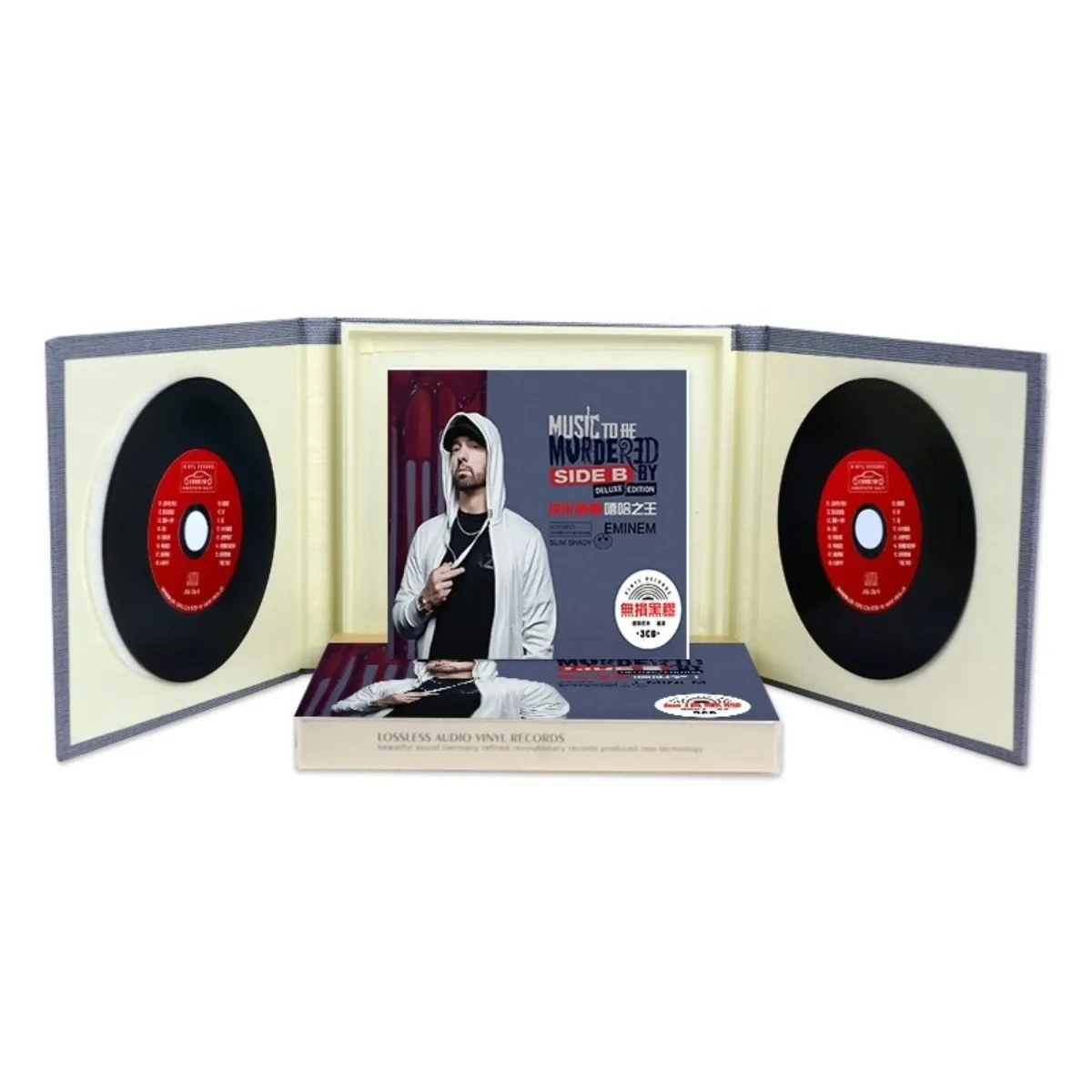 قرص مضغوط للسيارة "The King of Hip-Hop" من Eminem، صوت راب إنجليزي كلاسيكي عالي الدقة، مثالي في السيارة للقيادة والترفيه #3