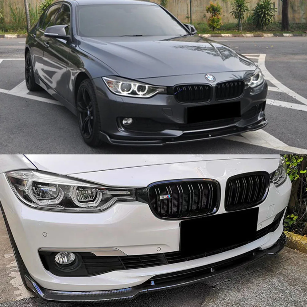 For BMW 3 Series F30 F31 Standard 2013-2019 &F30 F31 M-Sport 2012-2018 Auto Front Bumper Lip Spoiler Splitter Diffuser Bodykits