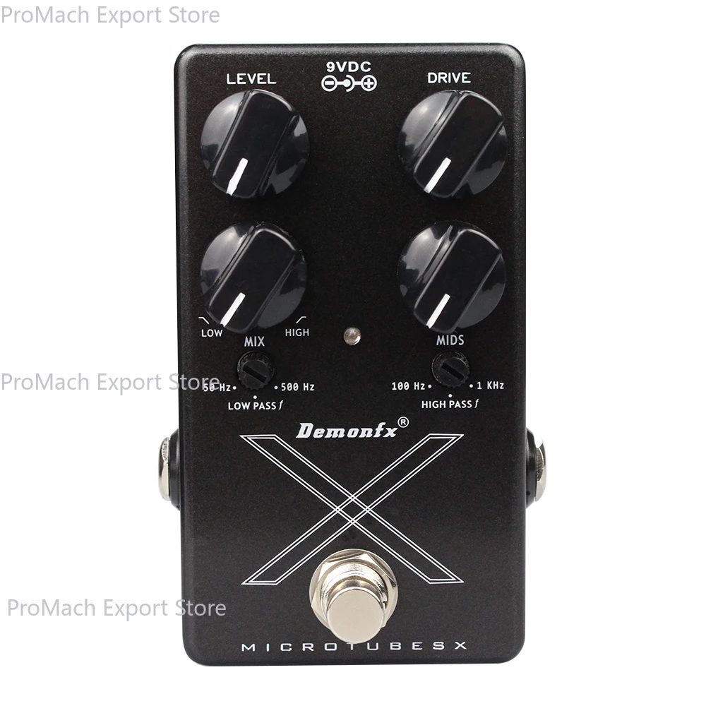 Pedal de efectos Demonfx-Microtubes X Bass, Pedal Overdrive, Nuevo