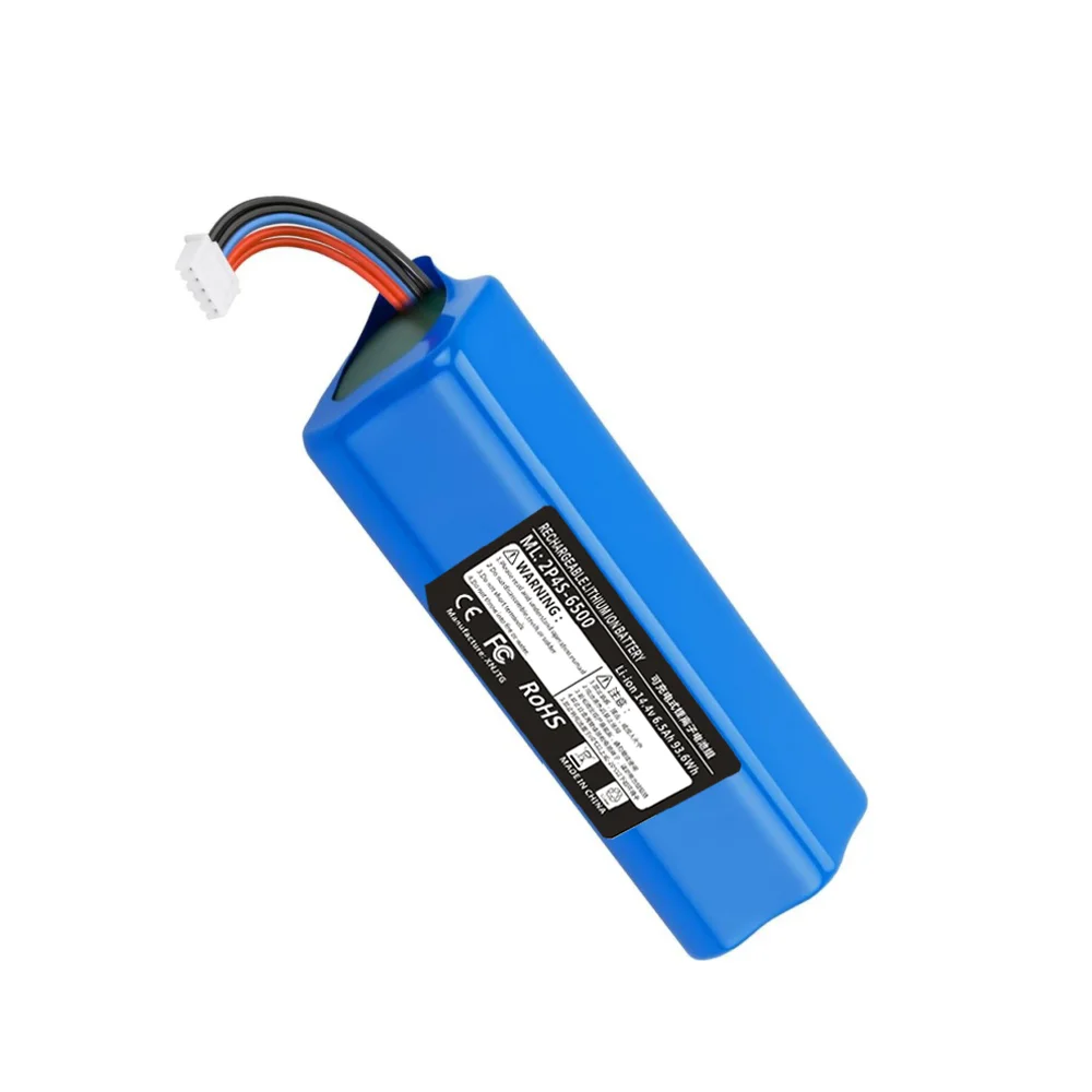 14.4V 6500mAh Replacement Li-ion Battery for Ecovacs Deebot T8/T8+/T9/T9+ for Deebot Ozmo 950/T10/DX65/DX93/DX96 S10-LI-144-5200