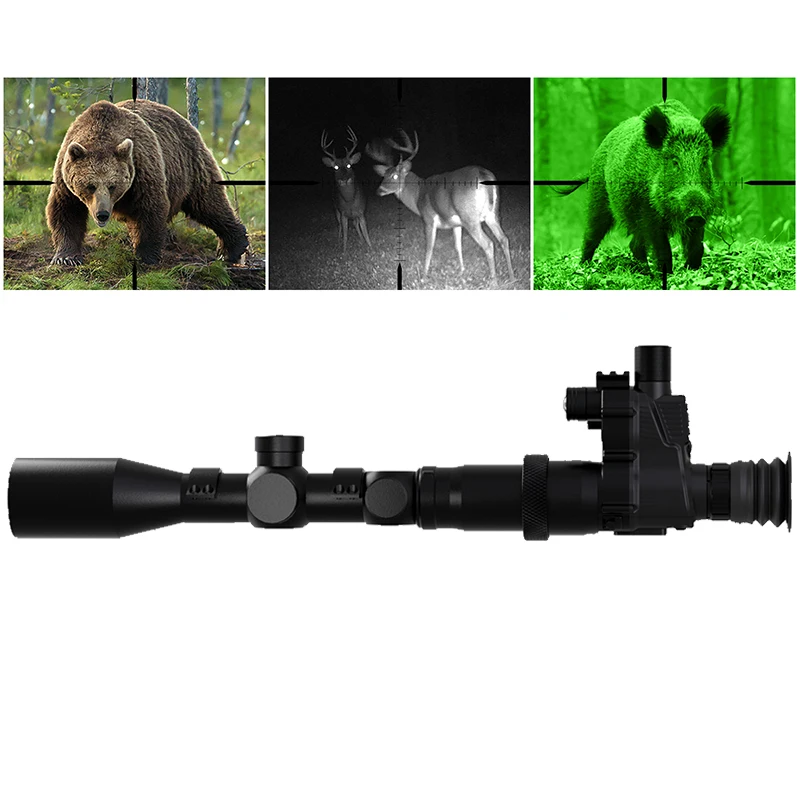 

2024 NV700S Magnification 4x-14x waterproof infrared night scopes for hunting