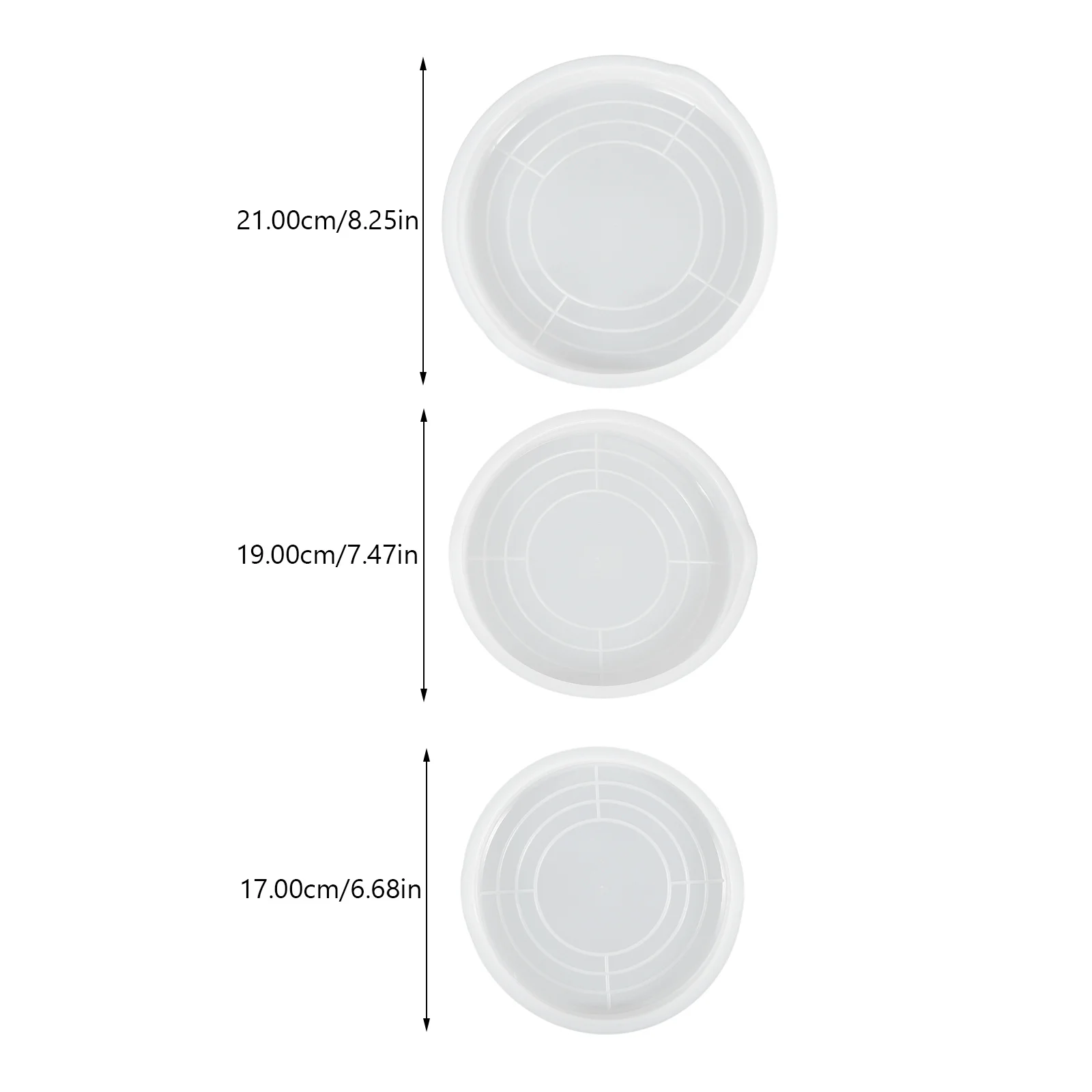 3Pcs Plastic Mixing Bowl Cover Lid Kitchen Bowl Anti Overflow Dustproof Seal Cover for Food Freshness Kitchen Supplies