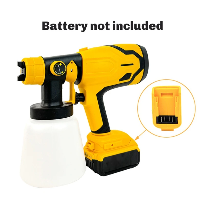 Für Dewalt 18V 20V Batterie Cordless Farbspritzgerät Automatische Elektrische Farbspritzgerät Werkzeuge Kit Elektrowerkzeuge
