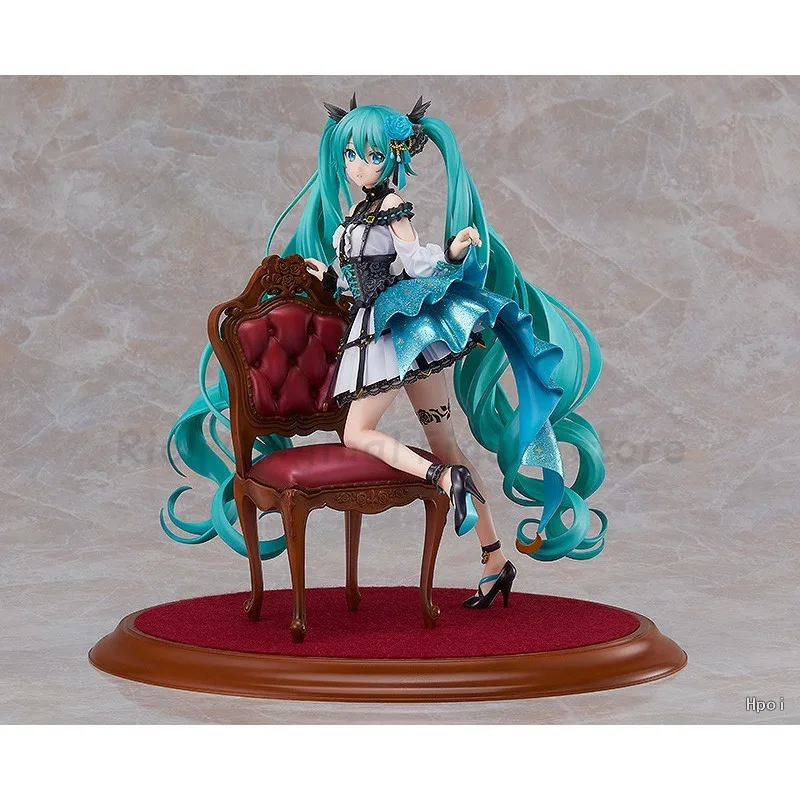 

【В наличии】Оригинальный GSC HATSUNE MIKU: ЦВЕТНАЯ СЦЕНА! Фещ. Аниме-фигурка Хацунэ Мику Rose Cage