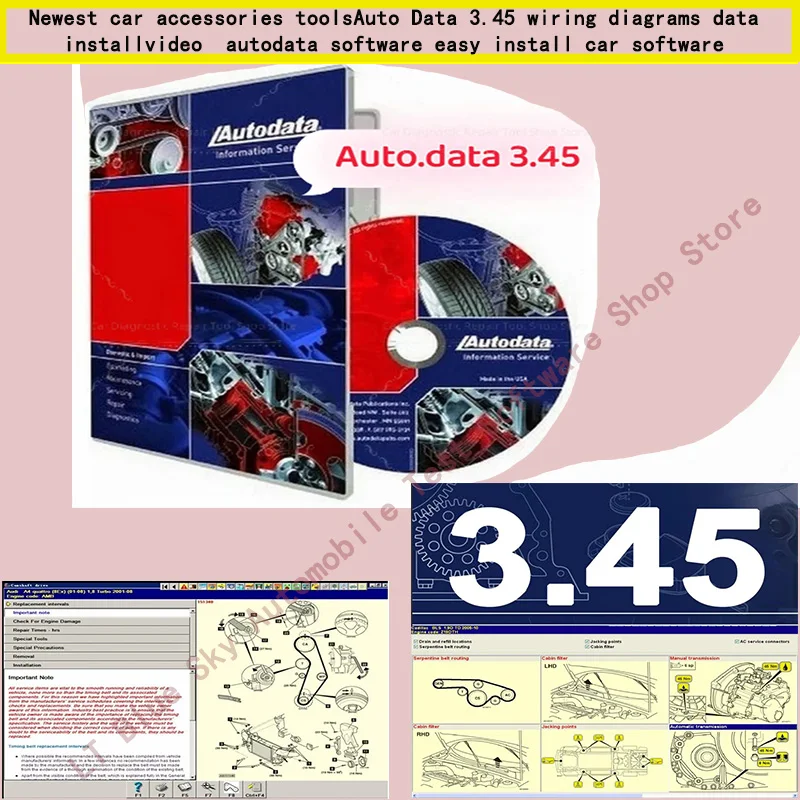 

Auto Data 3.45 Car Tool Software Update 2014 with Install Video - Newest Wiring Diagrams for Vehicle Data Installation