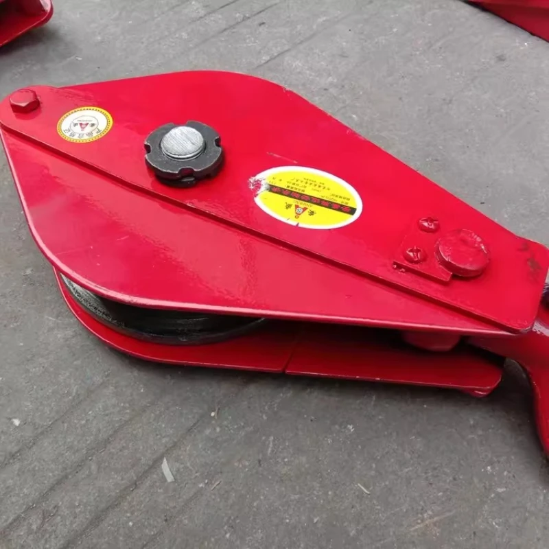 1PC High Quality Bearing Lifting Pulleys Both Fixed and Movable with Wire Rope Hooks and Lifting Rings - Image 2