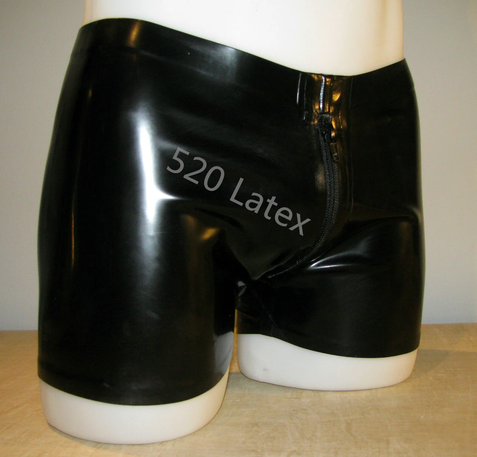 100% Natural Latex Briefs Rubber Men Tight Latex Shorts  Open Hips Latex Men's Boxer Shorts Underwear Rubber Short Pants