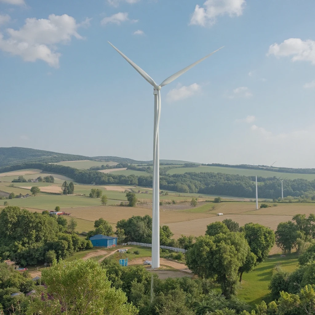 2026 SELL High Efficiency 15KW Horizontal Axis Wind Turbine Generator 220V 380V Three-Phase Permanent Magnet Coreless Windmill f