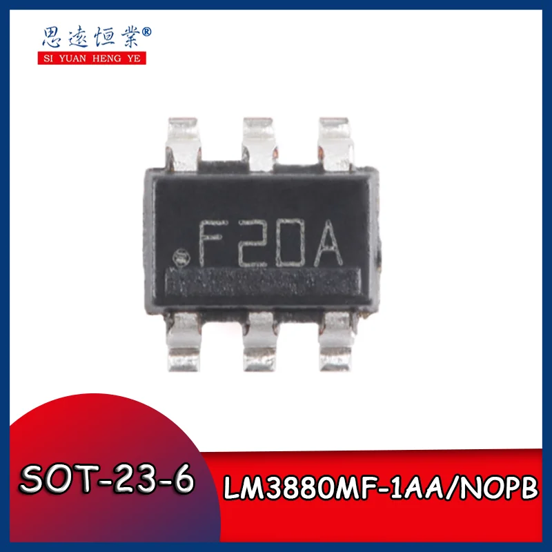 5pcs original LM3880MF-1AA/NOPB SOT-23-6 has a power sequence generator with a fixed delay time