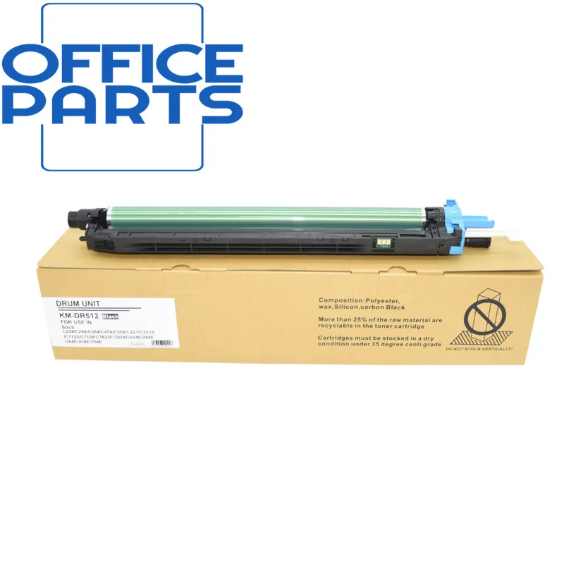 

DR512 Drum Unit C224 For Konica Minolta Bizhub C284 C364 C454 C554 C221 C221S C281 C224e C284e C364e C454e Kit CMYK DR-512