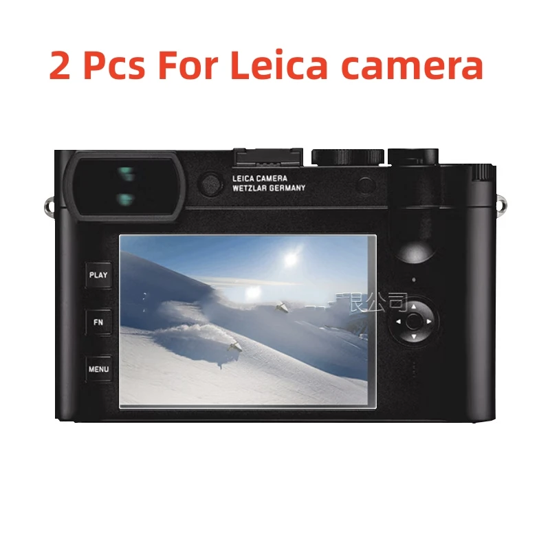 2-częściowy ochraniacz ekranu ze szkła hartowanego do aparatu Leica D-LUX7 Q Q1 Q2 Q3 Q-P M10 M10-R M11 SL2 SL2S SL601 Sofort2