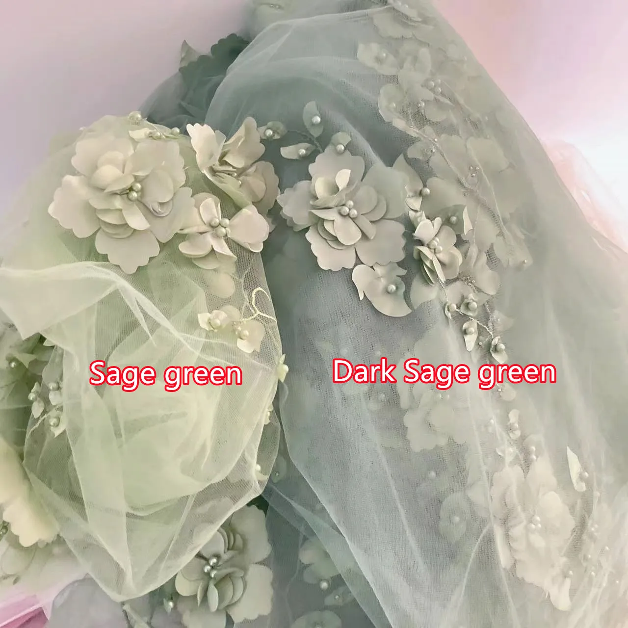 green emerald velvet dress Green Quinceanera Dress 5021 By Dancing Queen Sage / XSmall main image 0